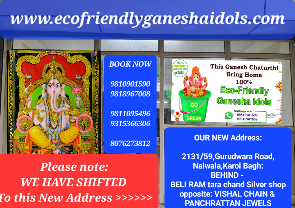 eco-friendly ganesha idols in delhi