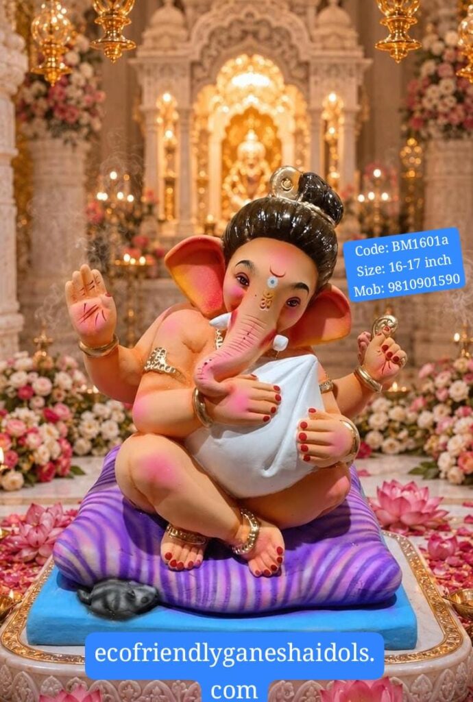 eco-friendly ganesha idols in delhi