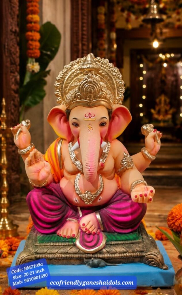 eco-friendly ganesha idols in delhi