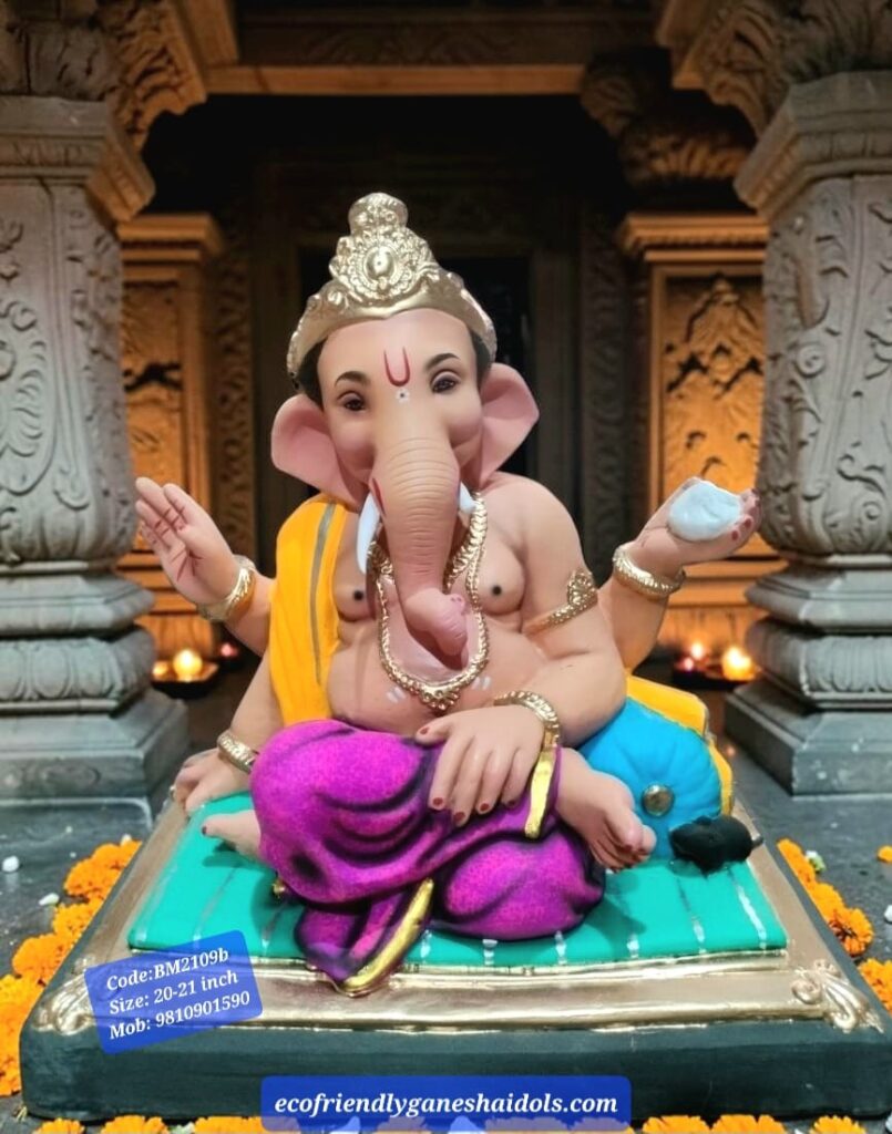 eco-friendly ganesha idols in delhi