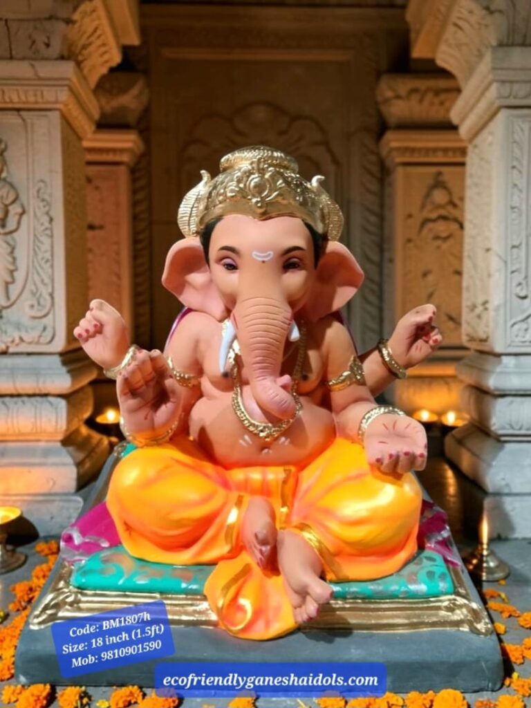 eco-friendly ganesha idols in delhi