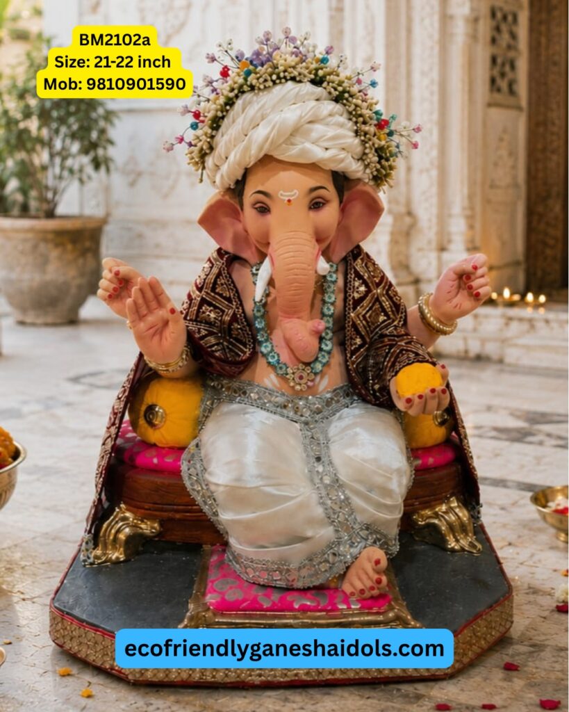 eco-friendly ganesha idols in delhi