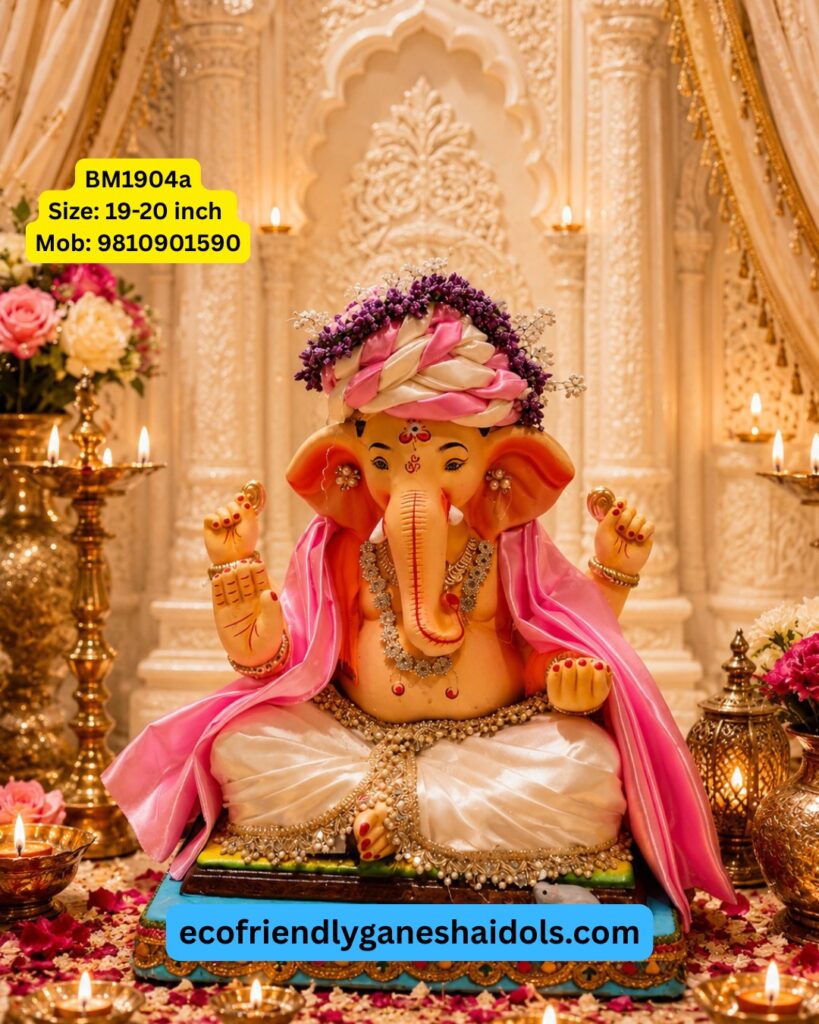 eco-friendly ganesha idols in delhi