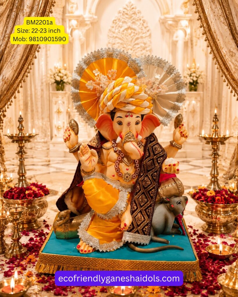eco-friendly ganesha idols in delhi