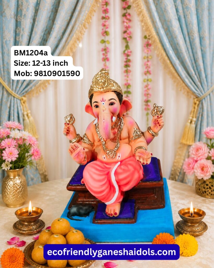 eco-friendly ganesha idols in delhi