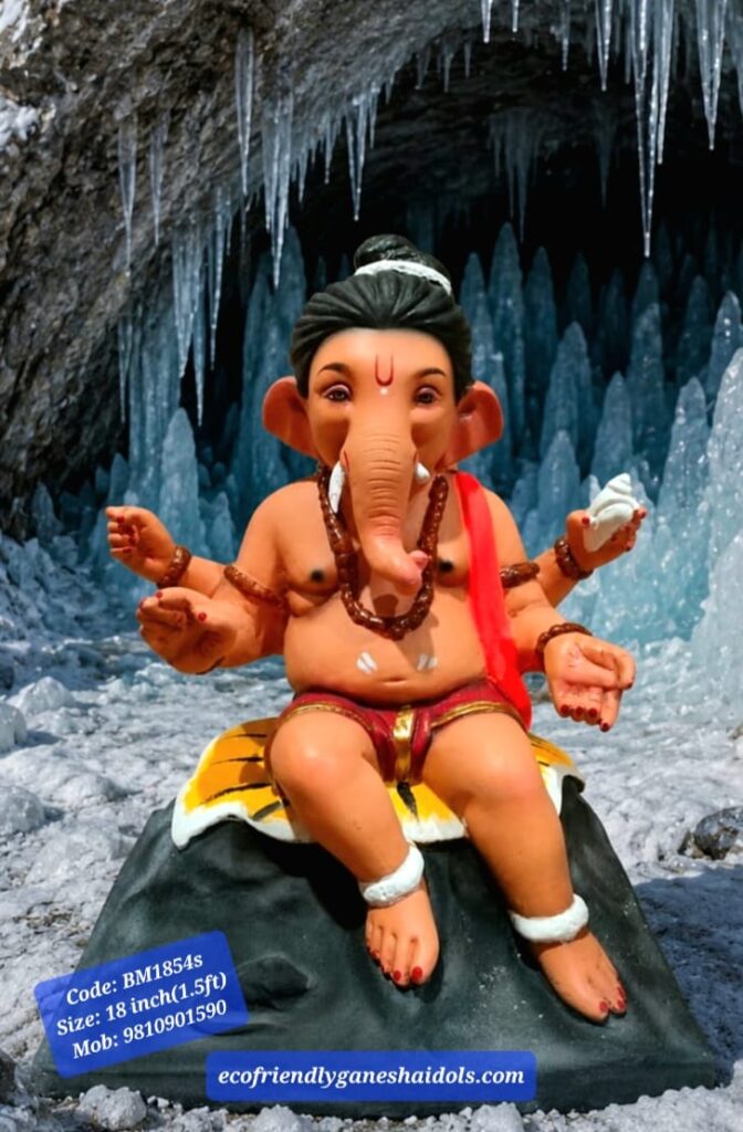 eco-friendly ganesha idols in delhi