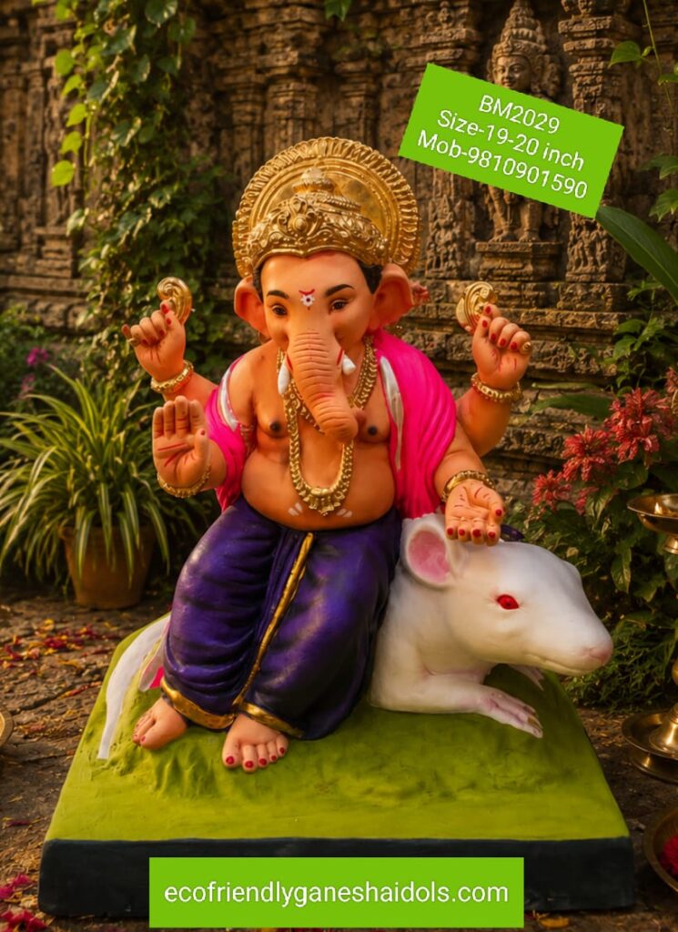 eco-friendly ganesha idols in delhi