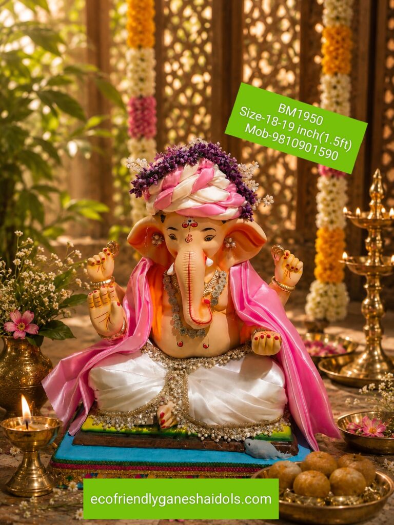 eco-friendly ganesha idols in delhi