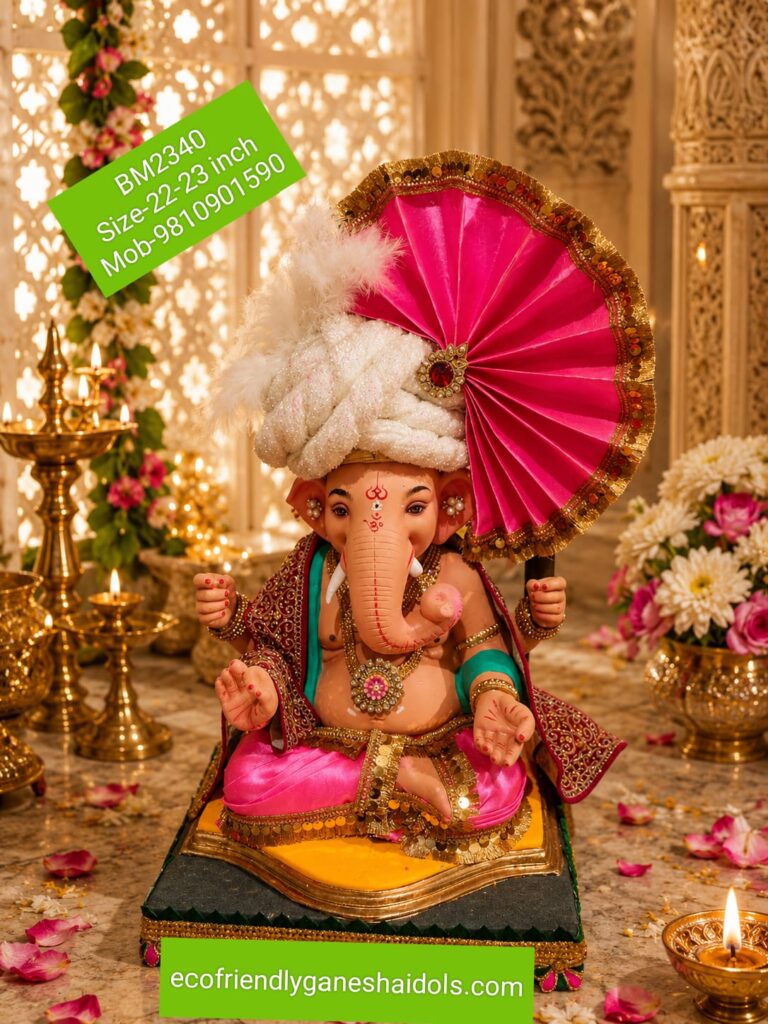 eco-friendly ganesha idols in delhi