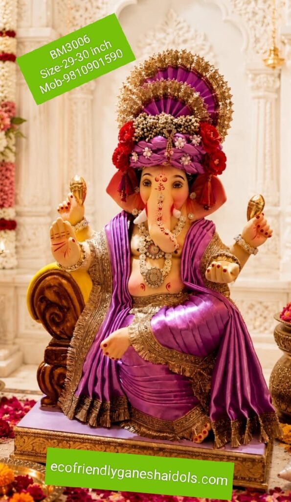 eco-friendly ganesha idols in delhi
