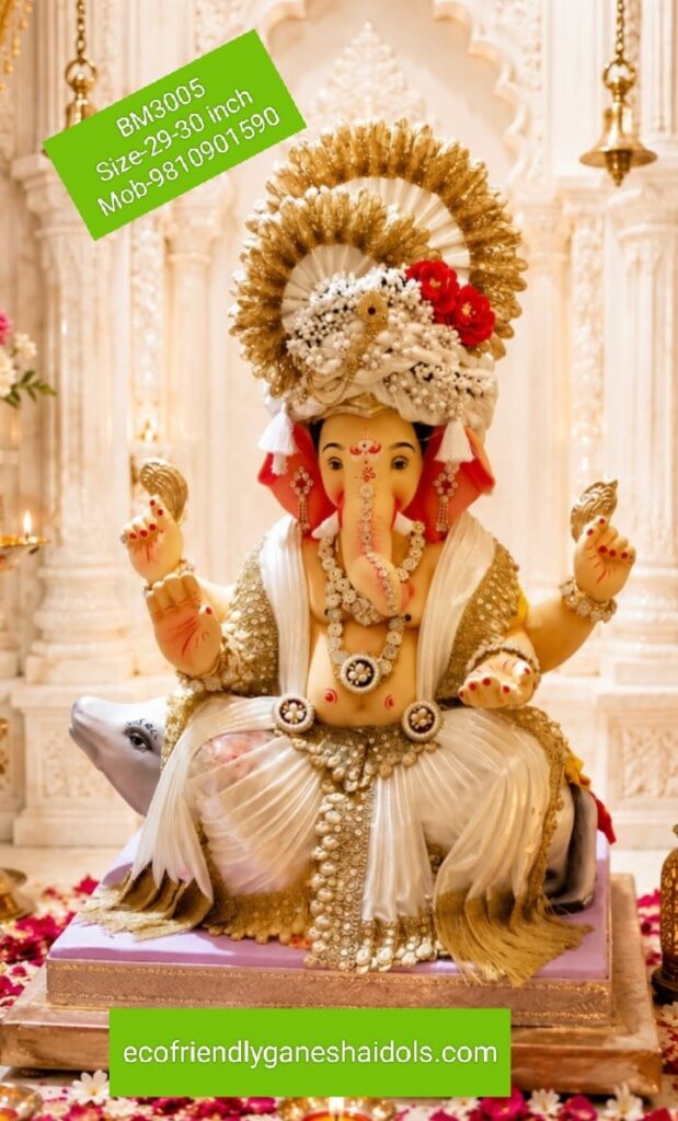 eco-friendly ganesha idols in delhi