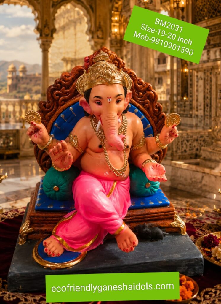 eco-friendly ganesha idols in delhi