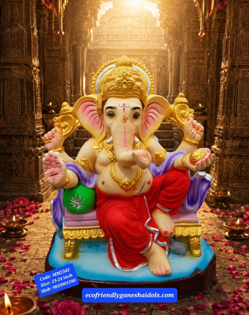 eco-friendly ganesha idols in delhi