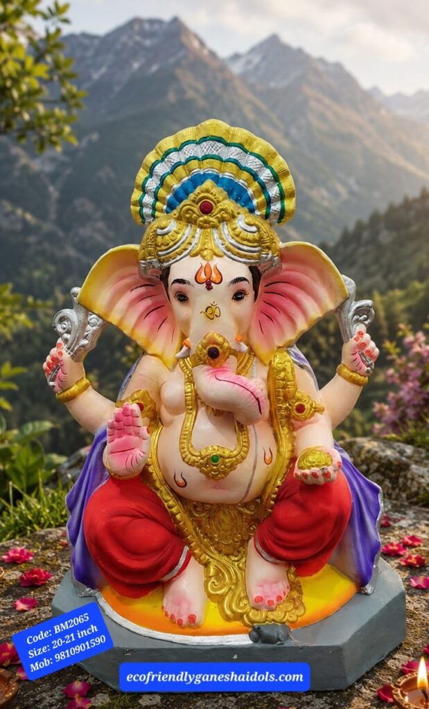 eco-friendly ganesha idols in delhi