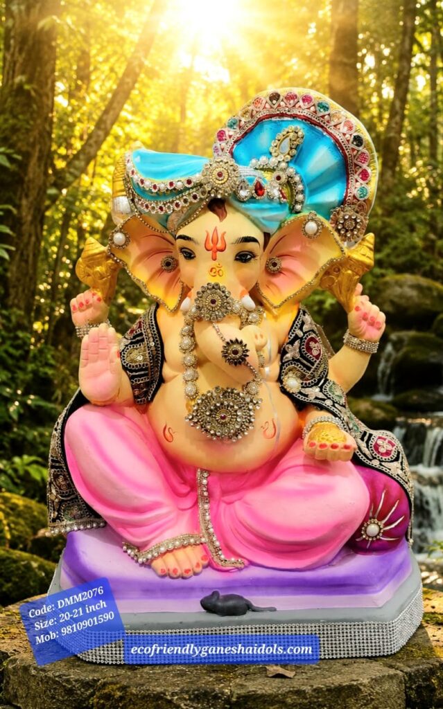 eco-friendly ganesha idols in delhi