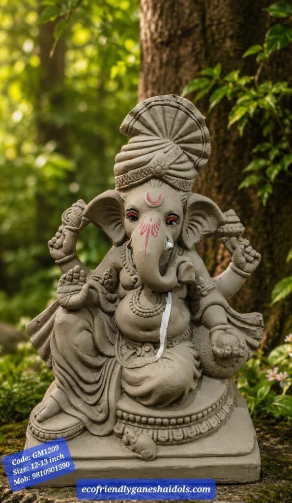eco-friendly ganesha idols in delhi