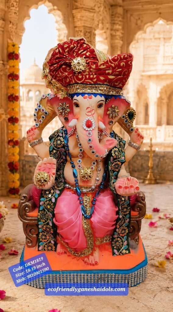 eco-friendly ganesha idols in delhi