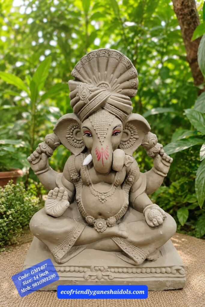 eco-friendly ganesha idols in delhi