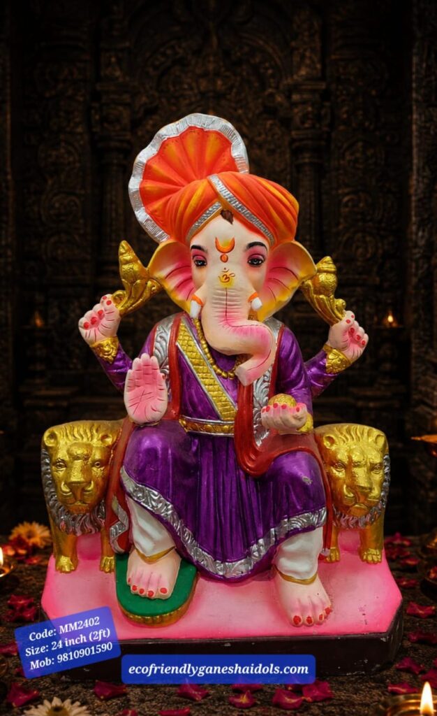 eco-friendly ganesha idols in delhi