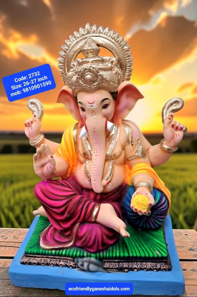 eco-friendly ganesha idols in delhi