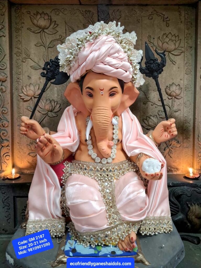 eco-friendly ganesha idols in delhi