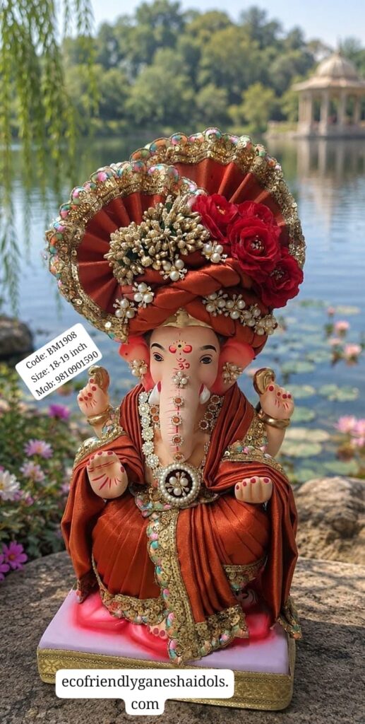 eco-friendly ganesha idols in delhi