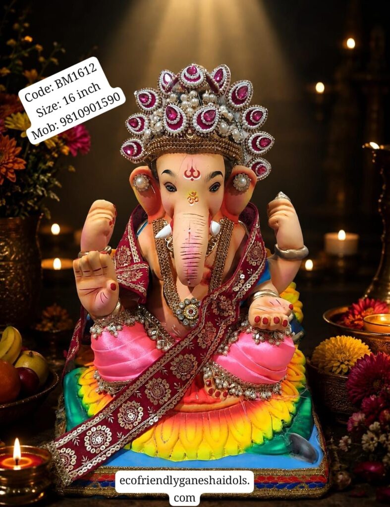 eco-friendly ganesha idols in delhi