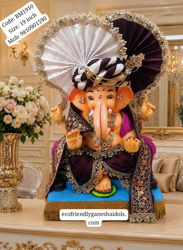 eco-friendly ganesha idols in delhi