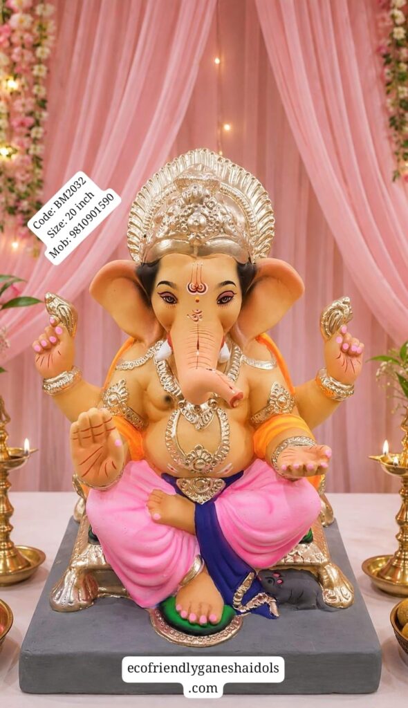 eco-friendly ganesha idols in delhi