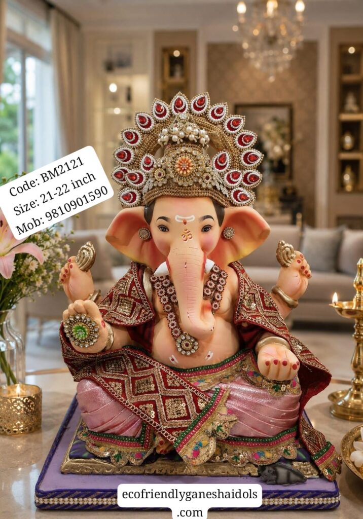 eco-friendly ganesha idols in delhi