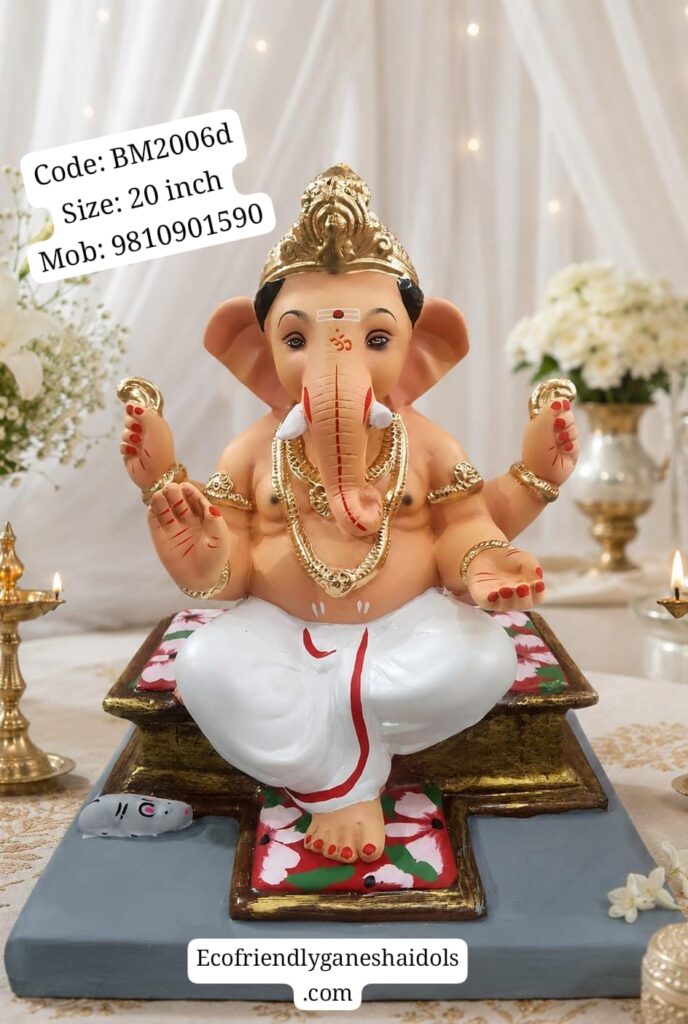 eco-friendly ganesha idols in delhi