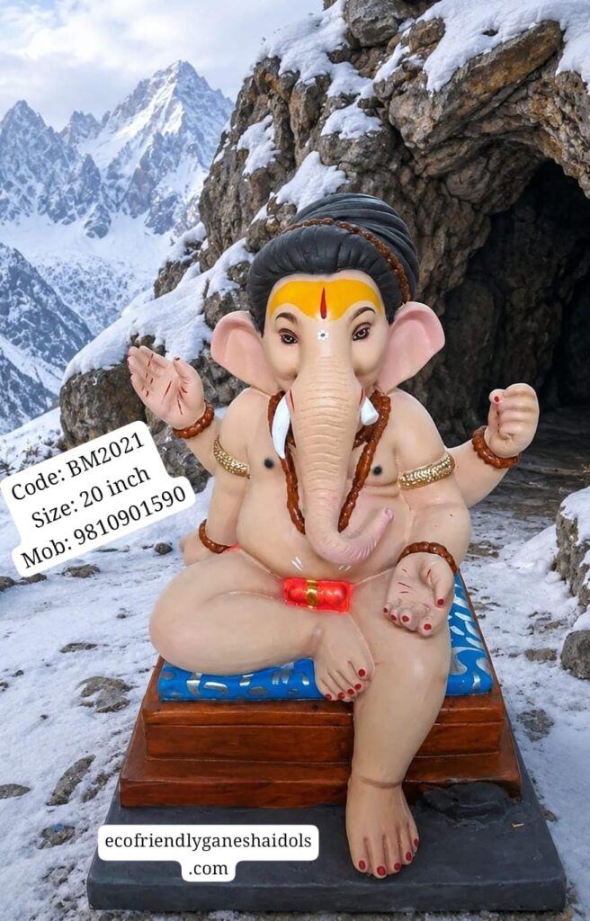 eco-friendly ganesha idols in delhi