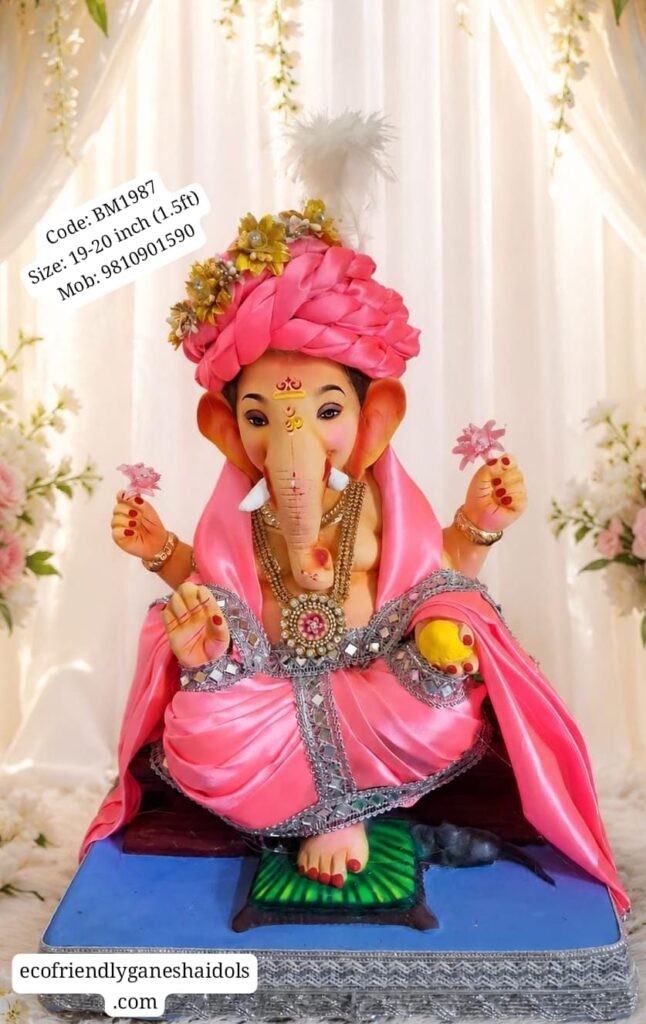 eco-friendly ganesha idols in delhi