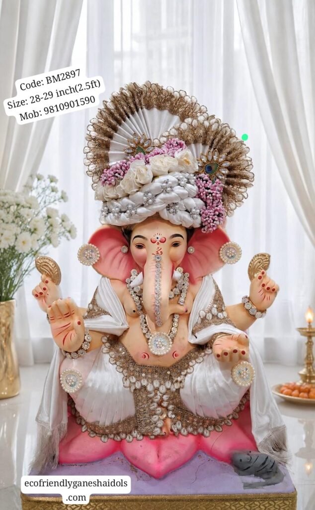 eco-friendly ganesha idols in delhi