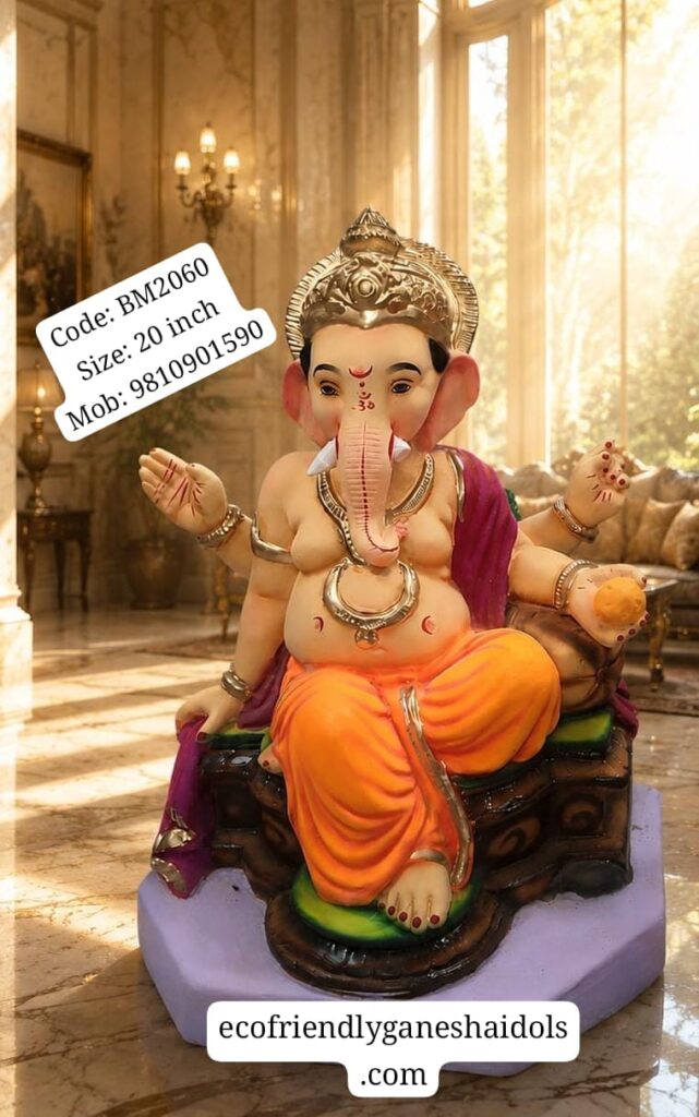 eco-friendly ganesha idols in delhi