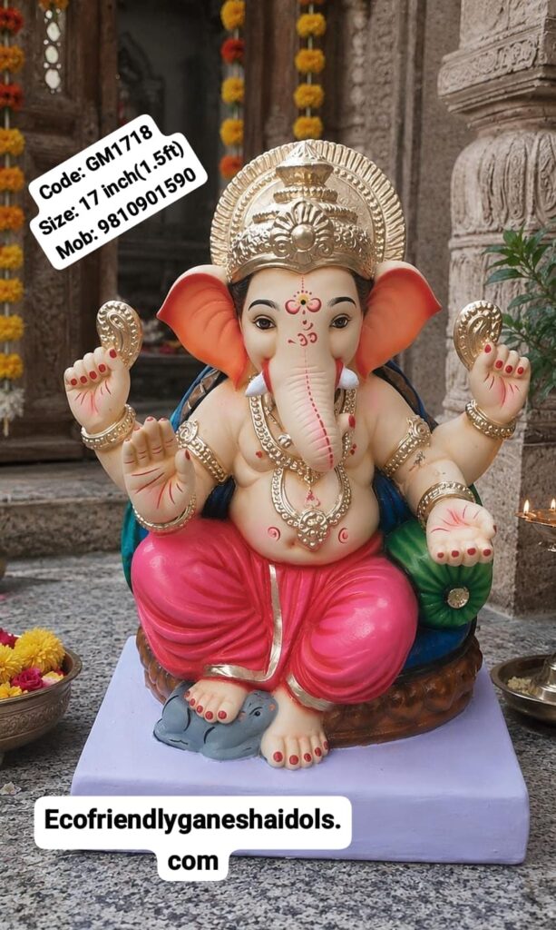 eco-friendly ganesha idols in delhi