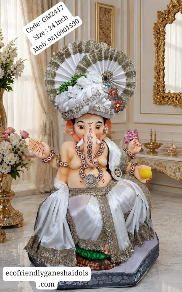 eco-friendly ganesha idols in delhi