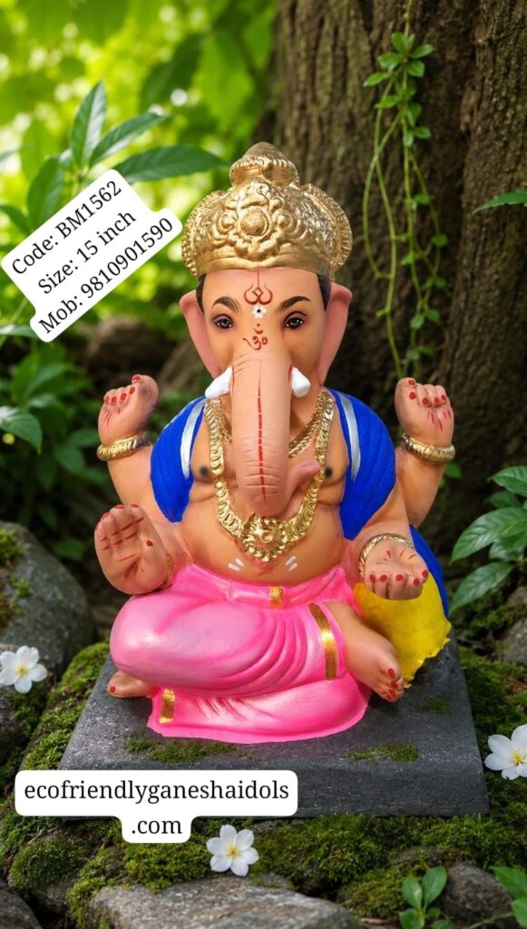 eco-friendly ganesha idols in delhi